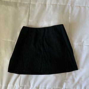 PRINCESS POLLY Black Mini Skirt